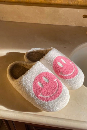 Put A Smile On Those Feet Slippers